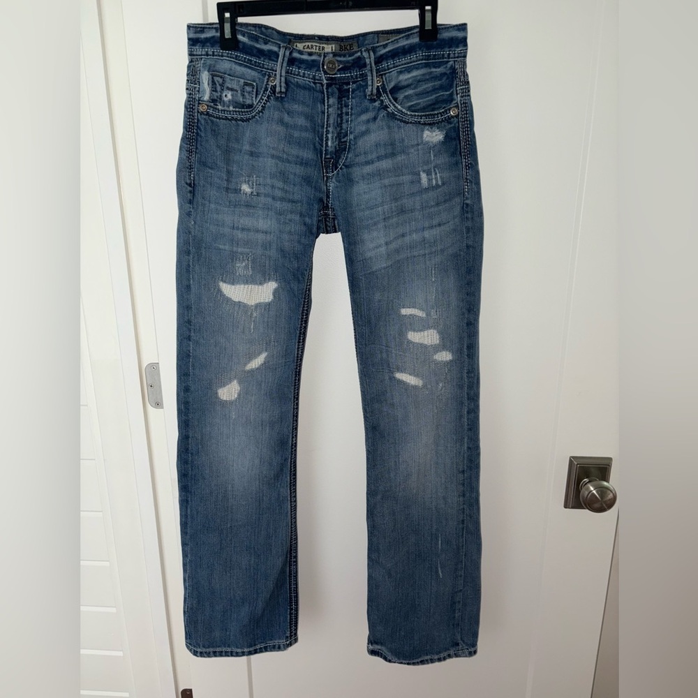 BKE Carter slim bootcut jeans men's 29R VGUC